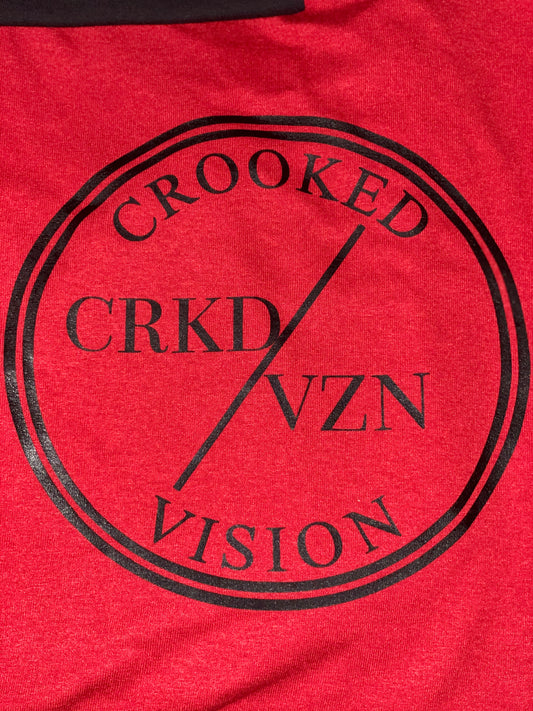 Red CRKD/VZN Shirt