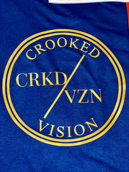 Blue CRKD/VZN Shirt