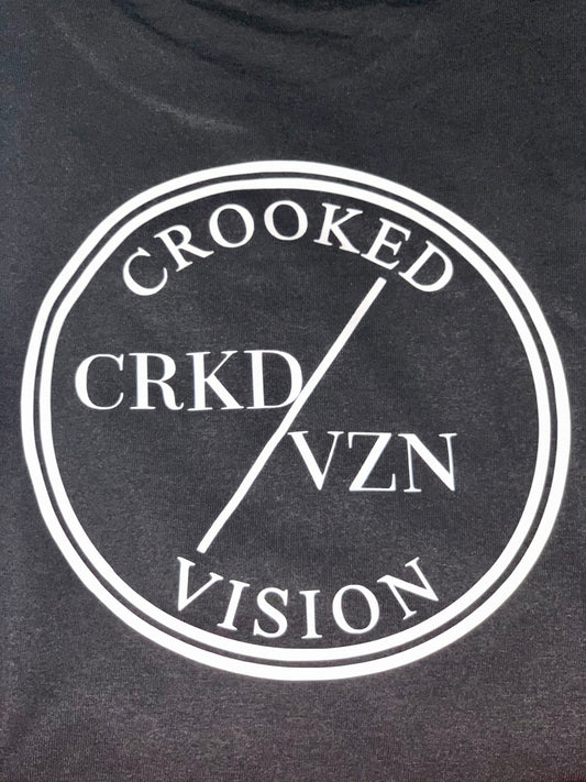 Black CRKD/VZN T-Shirt
