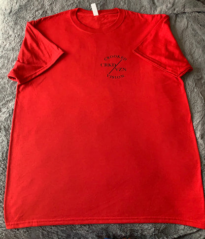 Red CRKD/VZN Shirt