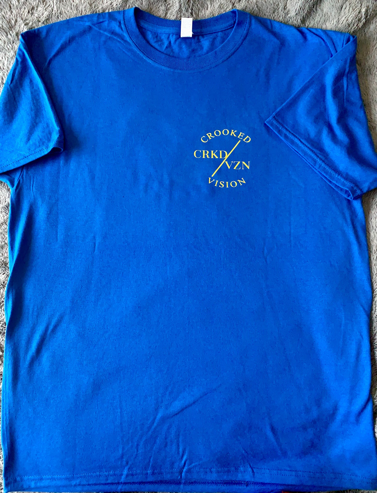 Blue CRKD/VZN Shirt