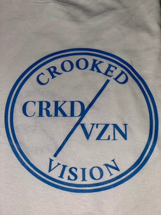 White CRKD/VZN Shirt