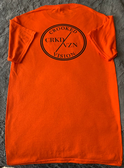 Orange CRKD/VZN Shirt