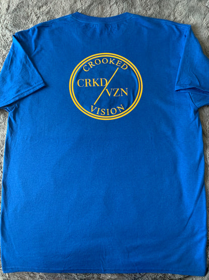 Blue CRKD/VZN Shirt