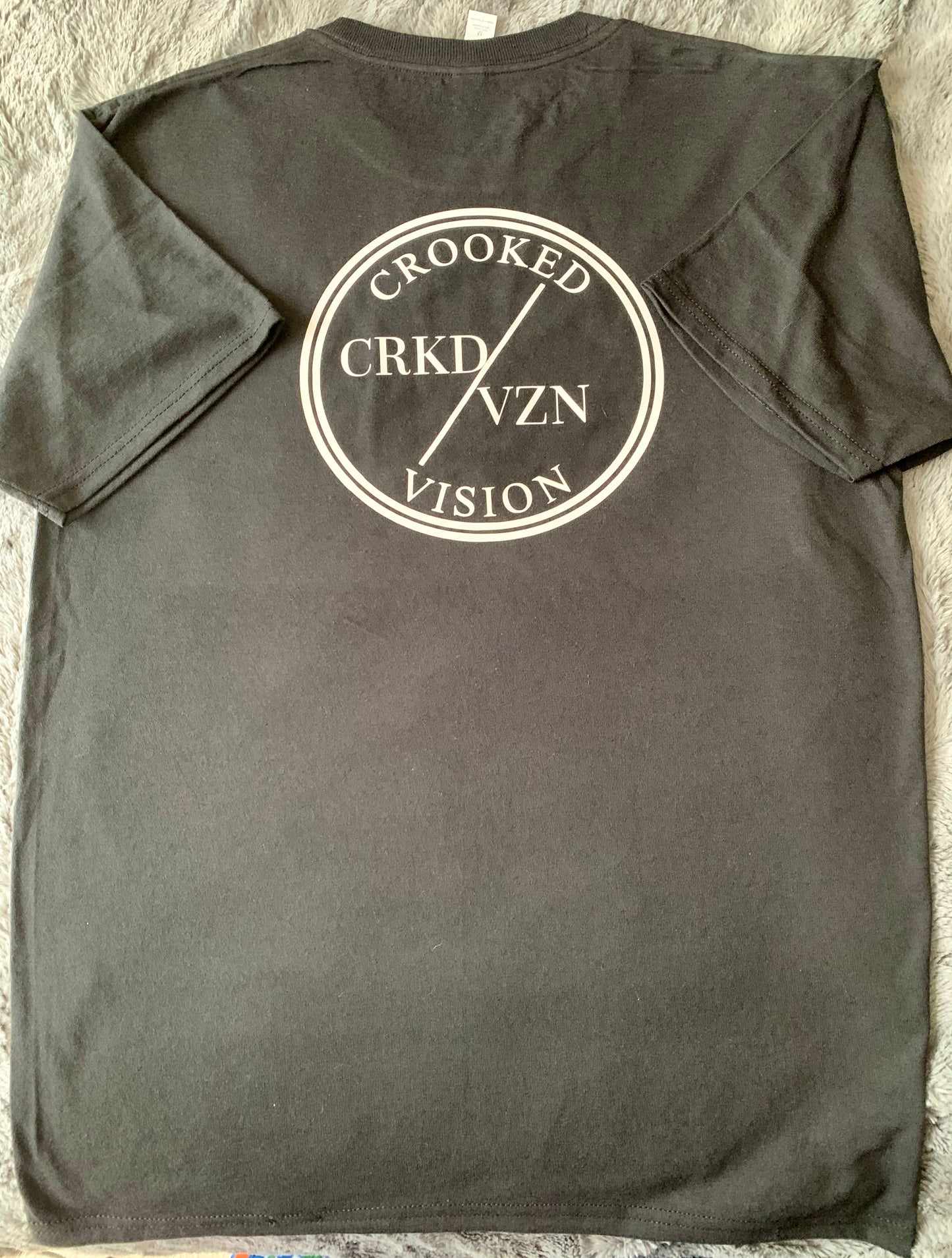 Black CRKD/VZN T-Shirt