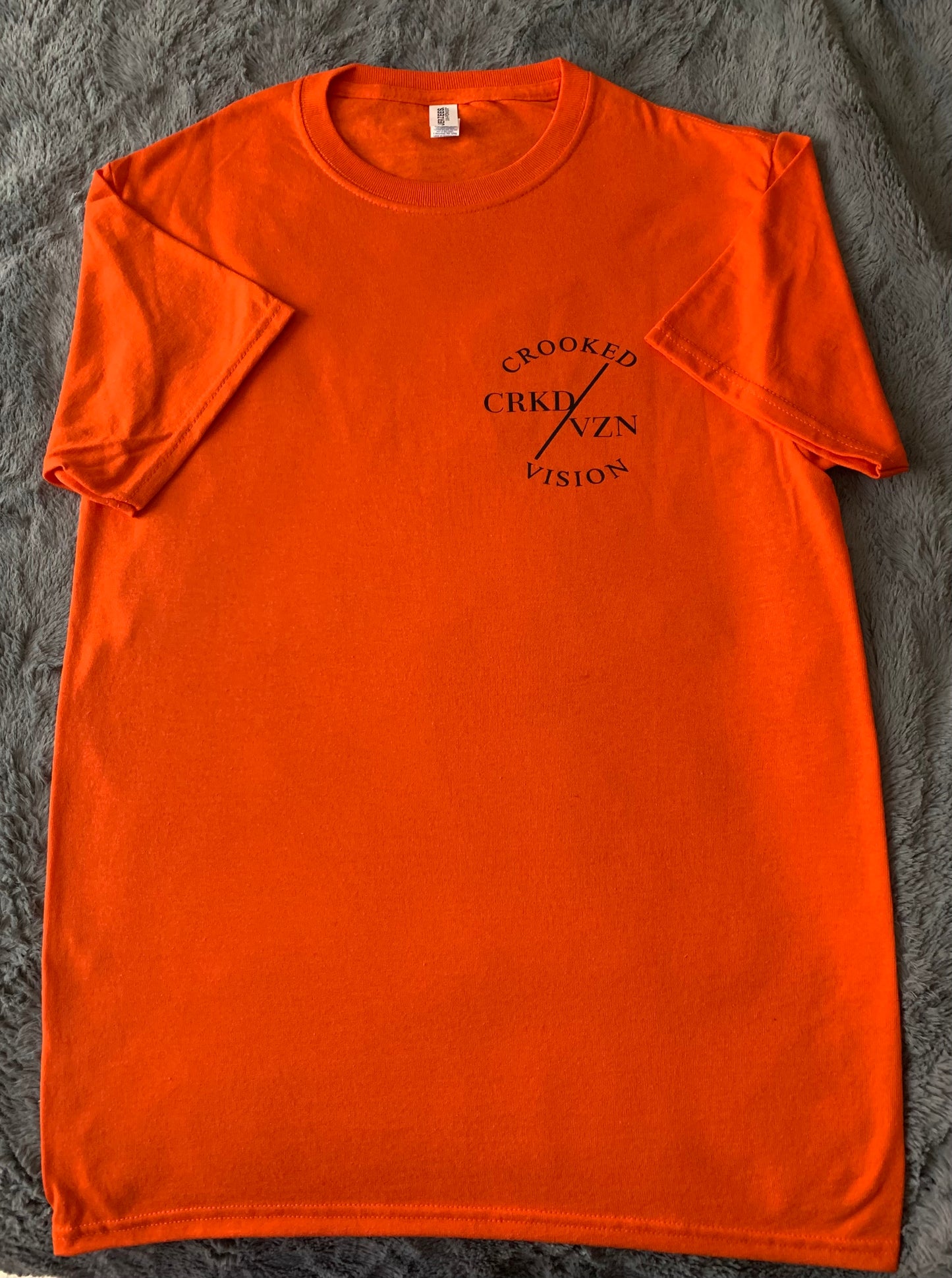 Orange CRKD/VZN Shirt